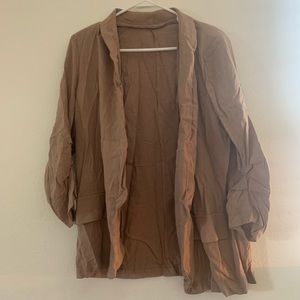 Light brown blazer